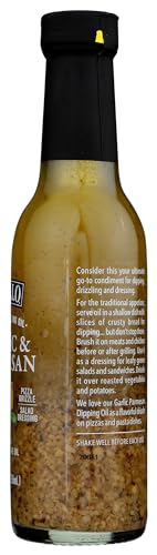 Delallo Aceite para dip ajo y parmesano x 8 fl oz pack 6 miniatura 6
