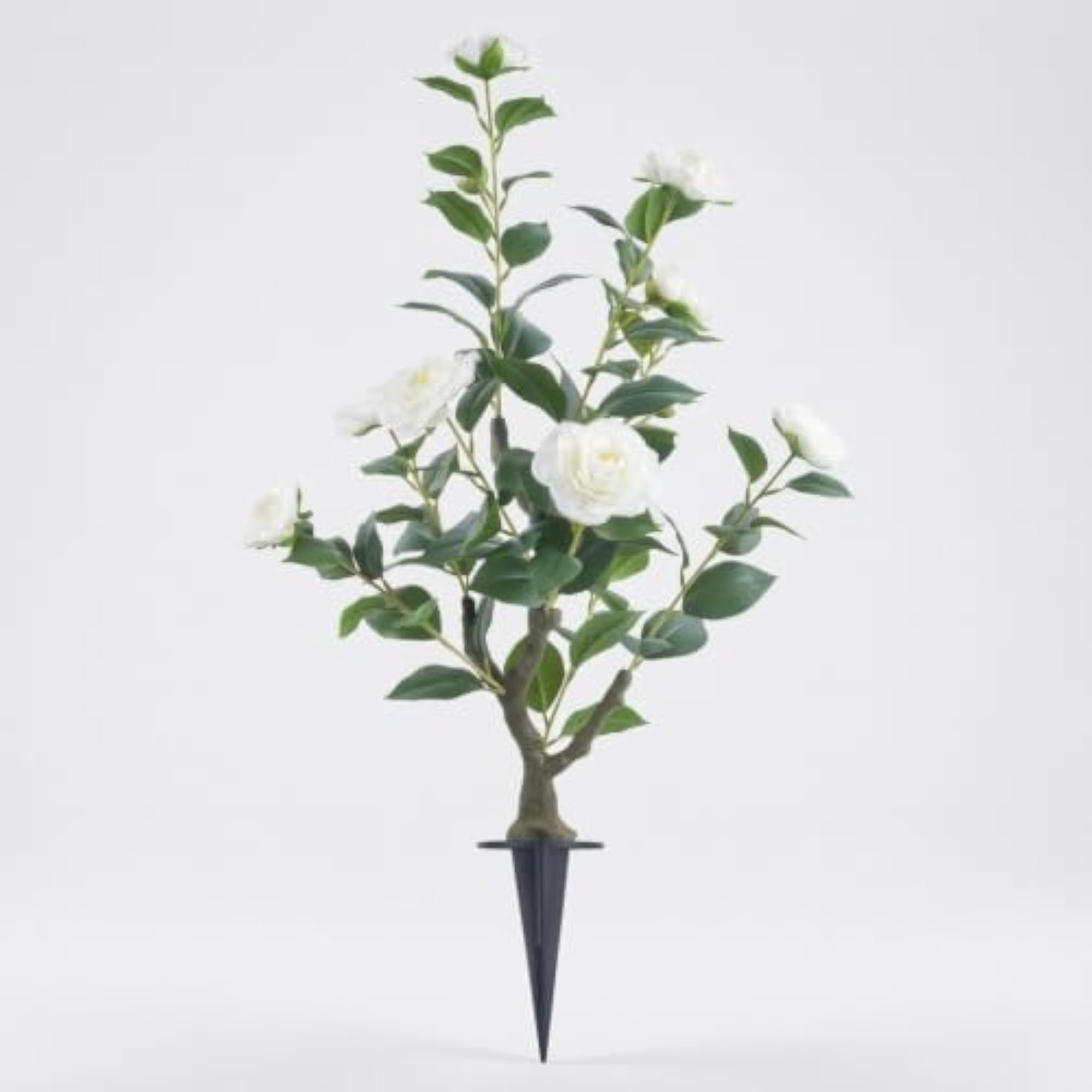 Artificial Eucalyptus Camellia Flower Bouquet for Home Decor