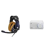 EPOS I Sennheiser GSP 602 Professionelles Gaming- Headset (mit passiver Geräuschunterdrückung) + Sennheiser GSX 300, Gaming Dac/Externe USB-Soundkarte mit 7.1 Surround Sound