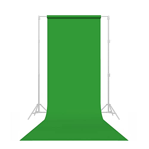 Savage Seamless Paper Photography Backdrop - Color #46 Tech Green, Size 53 Inches Wide x 36 Feet Long, Backdrop for YouTube Videos, Streaming, Interviews and Portraits - Made in USA