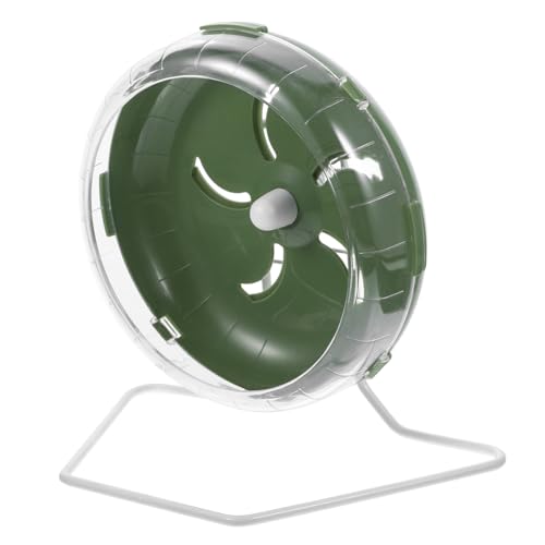 Toddmomy Ultra-Quiet Running Wheel for Hamsters Guinea Pigs Large Exercise Ball with Stand