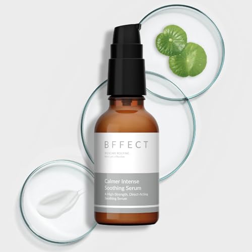 Soothing Barrier Repair Serum – BFFECT Calmer Serum with Madecassoside & Squalane – For Sensitive, Redness-Prone & Reactive Skin – 1 Fl Oz