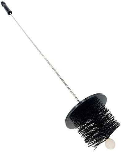 Commercial Floor Drain Cleaning Brush with Splash Guard™