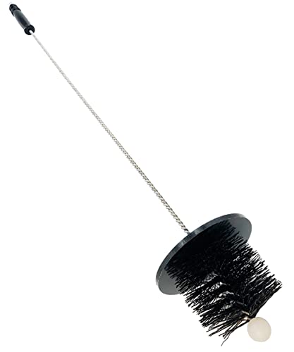 Commercial Floor Drain Cleaning Brush With Splash Guard™ #TOP15