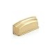 Schaub Menlo Park Collection 3-1/2 in. (89mm) Cup Pull, Signature Satin Brass - 534-SSB