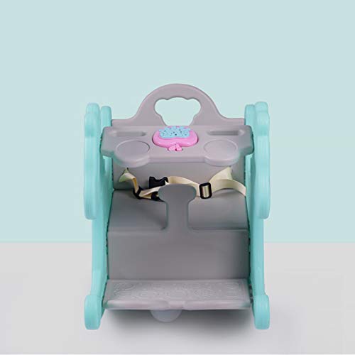 Schaukelpferd QIQIDEDIAN Schöner Kaohsiung-Babyschaukelstuhl Dicker Plastik 1-2 Jahre altes Geschenk-Zweifach-Trojaner – Bild 5