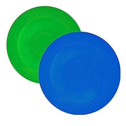 PERICO Frisbee Flying Disc Toys 9 Inches Pack of 2 for Kids Outdoor Playing Dogs (Multicolor) (B0C9PP9HR3) Amazon Price History, Amazon Price Tracker
