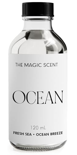 The Magic Scent Ocean Oils for Diffuser - HVAC, Cold-Air, & Ultrasonic Diffuser Oil Inspired by Bali - Essential Oils for Diffusers Aromatherapy - 4 fl oz, 120 mL