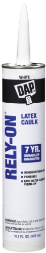 Dap #18250 10.1OZ White Latex Caulk