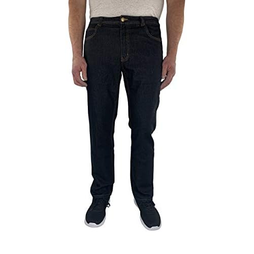 Lucky Luke 70: Am Klondike 3 Herren 5-Pocket Jeans 60, 62, 64, 66, 68, 70, XL, XXL, 3XL, 4XL, 5XL, 6XL, Große Größen, Übergröße, Big Size, Plus Size, Black Stone, 62