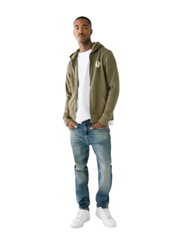 True Religion mens Core Zip Up Hoodie2