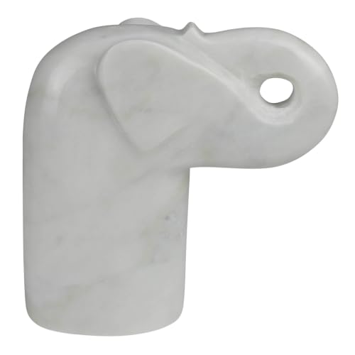 Éléphant à suspendre marbre blanc HomArt : le cadeau de crémaillère idéal et symbolique