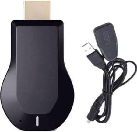Image of M9 WiFi Display Dongle DLNA Wireless HDMI Screen Mirroring WiFi Adaptor, TV /LED /LCD /Projector Receiver Device Easy Sharing Wireless Streaming Compatible with iPhone /Android-Black