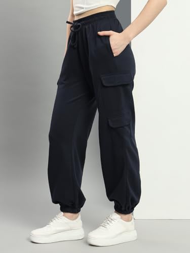 Image of Q - RIOUS Women's Relaxed Fit Cargo Style Jogger Pants