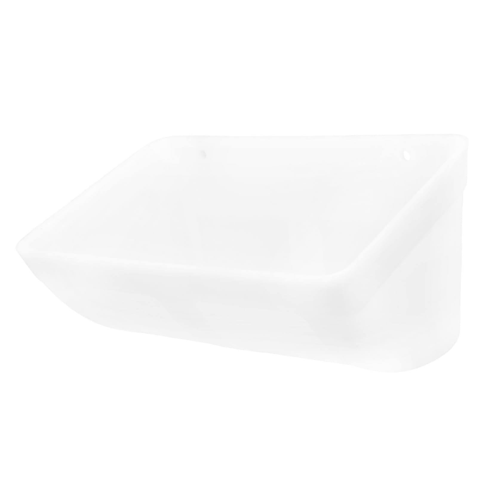 VICASKY 2pcs Hanging Mangiatoia Per Pollame E Capre Mangiatoia Automatico Ad Alta Capacità Rimovibile Per Facile Pulizia Per Polli Oche E Pecora Bianco