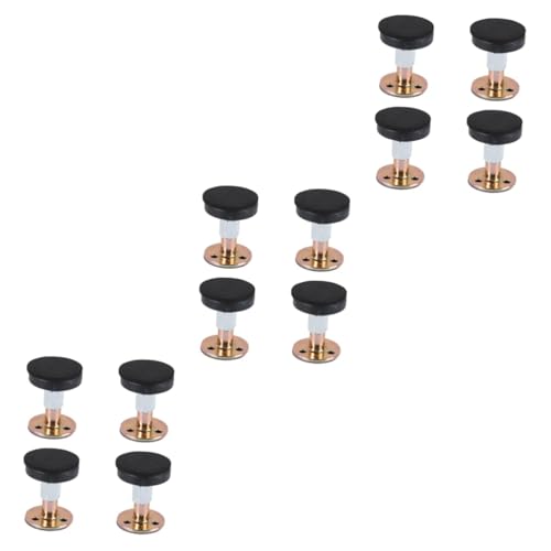 VOSAREA 12 Peças estabilizador de parede ajustável suportes de cabeceira de cama ajustáveis protetor