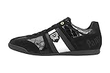 ital deutsch scudo Bei diesem formschönen Schuh der Marke Pantofola d'Oro handelt es sich um ein Modell aus der Kategorie Sneaker. Diese Herrenschuhe in der Farbe Schwarz überzeugen durch ein klares Design und unterstreichen die aktuelle Schuhmode. Große Schuhe von Pantofola d'Oro lassen sich perfekt mit dem urbanen Modegeist kombinieren und verleihen jedem modernen aber auch einem klassisch-sportivem Outfit den passenden Schliff. Das Außenmaterial bei diesem Modell wurde aus Glattleder hergestellt, als Innenmater