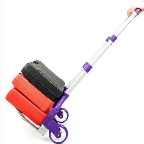 Carretilla plegable para compras con ruedas TPR miniatura 4
