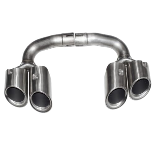 Tuyau d'échappement pour Cayenne modification silencieux GTS noir inox
