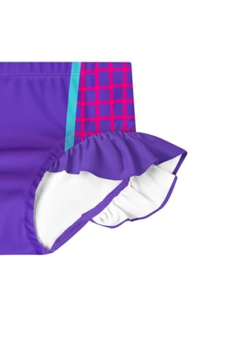 Girls Rash Guard Bathing Suits Kids Swimsuits Long Sleeve Swimwear 3-8 Years3