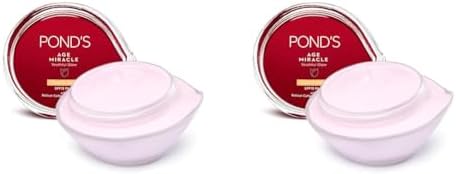 Age Miracle Youthful Glow Day Cream with SPF 15 PA++, Anti-Ageing Cream, With 10% Retinol-Collagen B3 Complex, Reduce Fine Lines & Combat Sagging Skin, 50g (Pack of 2)