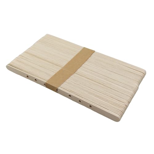 Soporte de mecha de vela de madera multi núcleo 50 pcs miniatura 4