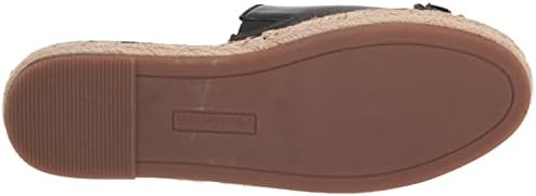 Karl Lagerfeld Paris Women's Slip on Espadrille Platform, Black, 8 | Image 3