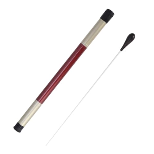 FUNOMOCYA Long-lasting Wooden Stick for Music Conductor Orchestra with Imitation Handle Random Color