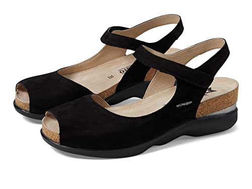 Mephisto Orphea Black Nubuck Eu 38 (Us Women's 8) B (M) #TOP3