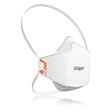 Dräger X-plore 1920 Mascarilla de protección respiratoria FFP2 | Kit de 20 máscaras antipolvo |trabajos de construcción, bricolaje, pintura, Talla S