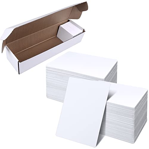 Trading Card Storage Box with Dividers, Cardboard Card Storage Box with