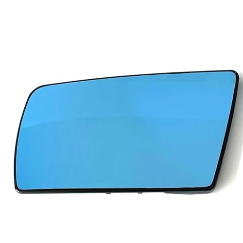 Miroir bleu convexe chauffant pour rétroviseur Benz W202 grand angle