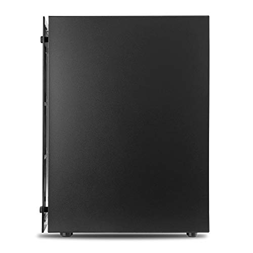 Gabinete Gamer Pichau Magpie Iii Lateral/frontal Vidro Led Azul, Pgma-03-blue