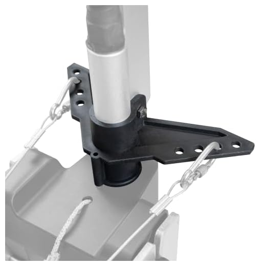 Newport Steering Triangle for NK-180S Brushless Kayak Motor Kayak Trolling Motors and Other Auxiliary Motors Black