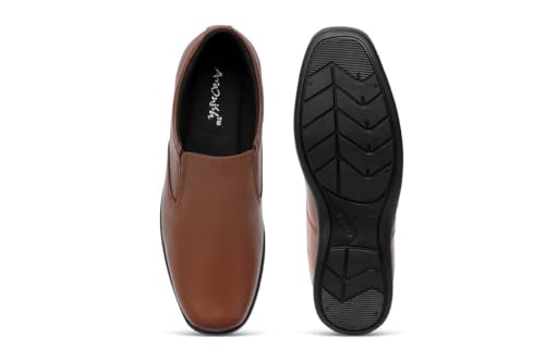 Image of ARAMISH Men's Genuine Real Leather Moccasin Formal Shoes