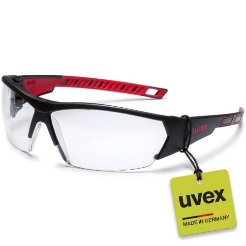 Uvex i-works Schutzbrille - Arbeitsschutzbrille mit supravision excellence Technologie - kratzfest & beschlagfrei UV400-Schutz