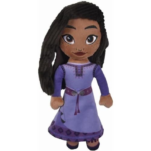 Simba - Disney Wish Asha, 6315877032, +0 mesi, 30 cm,morbido peluche, nuovo film disney Wish, magiche avventure