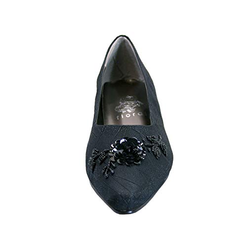 Floral Ayla Women's Wide Width Satin Upper Dress Pumps2