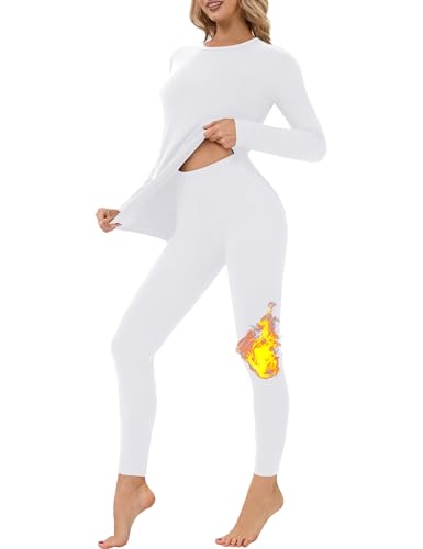 DDOBB Women's Fleece Lined Thermal Set