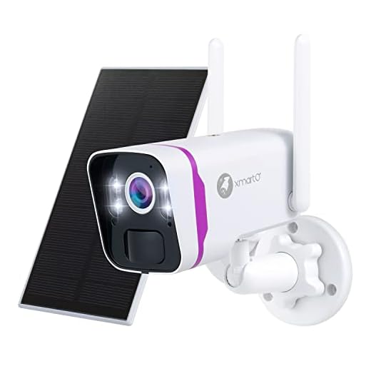 XMARTO Wire-Free Solar Security Camera