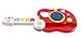 Vokodo Toy Guitar 3-in-1 Musical Toy Guitar,Keyboard,Jazz Drum 3D Light Toy for Kids Musical Instrument Playset w/ Music, Lights (Red)