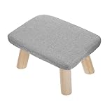 Gain de place : suffisamment compact pour servir de tabouret de salle de bain pour adultes ou de repose-pieds dans les petits espaces, mais assez robuste pour servir également de marchepied ou de chaise. repose-pieds vintage en bois