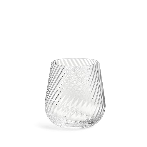Vera Wang Swirl Tumbler S/2, Transparent - Image 3