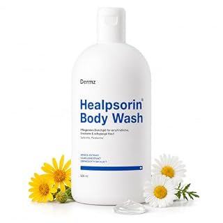 Dermz Healpsorin Body Wash - Sanftes Pflegeduschgel für trockene, empfindliche & zu Trockenheit