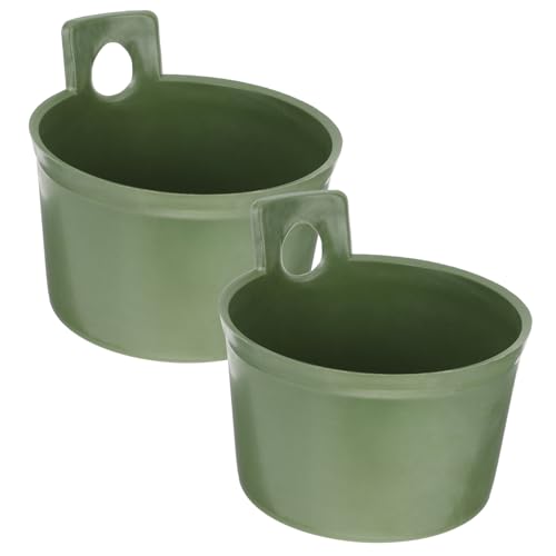 COLLBATH 2 pezzi Mestoli da Giardino Ramaiolo Capiente per Annaffiatura Piante e Fiori Accessori Esterni per Irrigazione Facile e Veloce