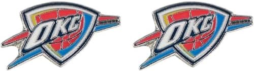 aminco NBA unisex-adult Logo Post Earrings image 4