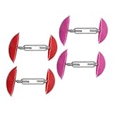 ibasenice 4 Stück Verstellbare Schuh-expander Aus Kunststoff, Wiederverwendbare Schuhspanner Für Turnschuhe Und Stiefel, Wiederverwendbarer Schuhformer Für Breite Füße, Tragbarer