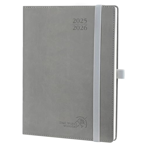 POPRUN Agenda 2025 2026 Settimanale Verticale 22 x 16,5 cm,