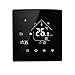 Beok Tuya Smart Thermostate Heizungsthermostat Raumthermostat WiFi-Thermostat Intelligente Wandthermostat für elektrische Fußbodenheizung Kompatibel Alexa,Google 16A TGR85WIFI-EP