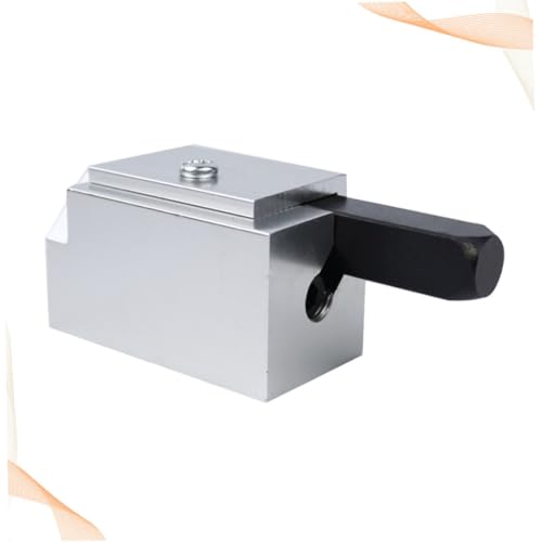 Toddmomy Woodworking Right Angle Square Mortising Tool for Door Lock Groove Carving Silver Ergonomic Wood Crafts Furniture Making